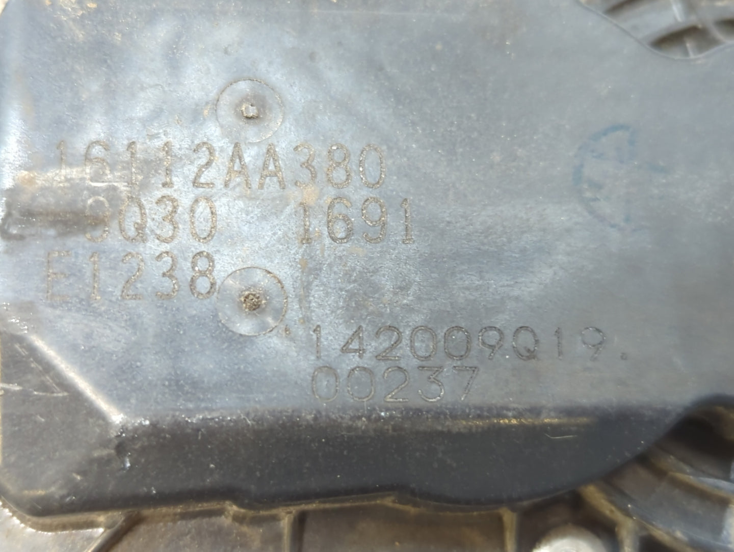 2011-2018 Subaru Forester Throttle Body P/N:16112AA380 Fits Fits 2011 2012 2013 2014 2015 2016 2017 2018 OEM Used Auto Parts