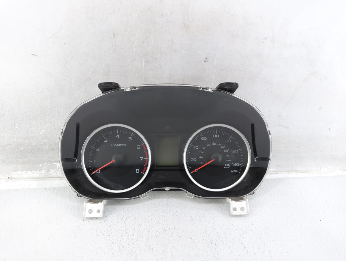 2014 Subaru Forester Instrument Cluster Speedometer Gauges P/N:85002SG030 Miles: Fits OEM Used Auto Parts - Oemusedautoparts