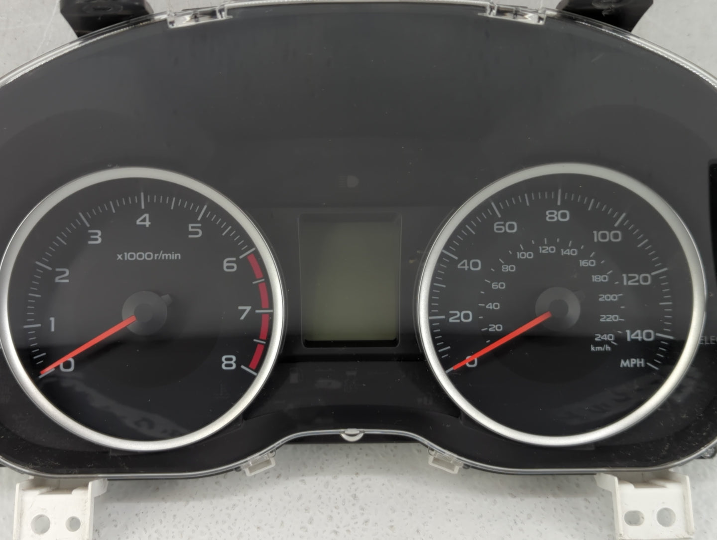 2014 Subaru Forester Instrument Cluster Speedometer Gauges P/N:85002SG030 Fits OEM Used Auto Parts - Oemusedautoparts1.com