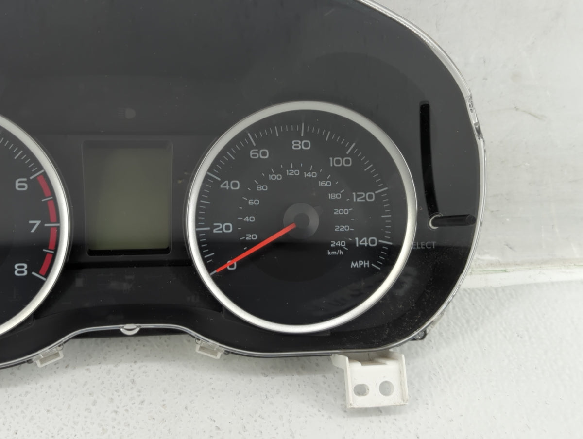 2014 Subaru Forester Instrument Cluster Speedometer Gauges P/N:85002SG030 Miles: Fits OEM Used Auto Parts - Oemusedautoparts