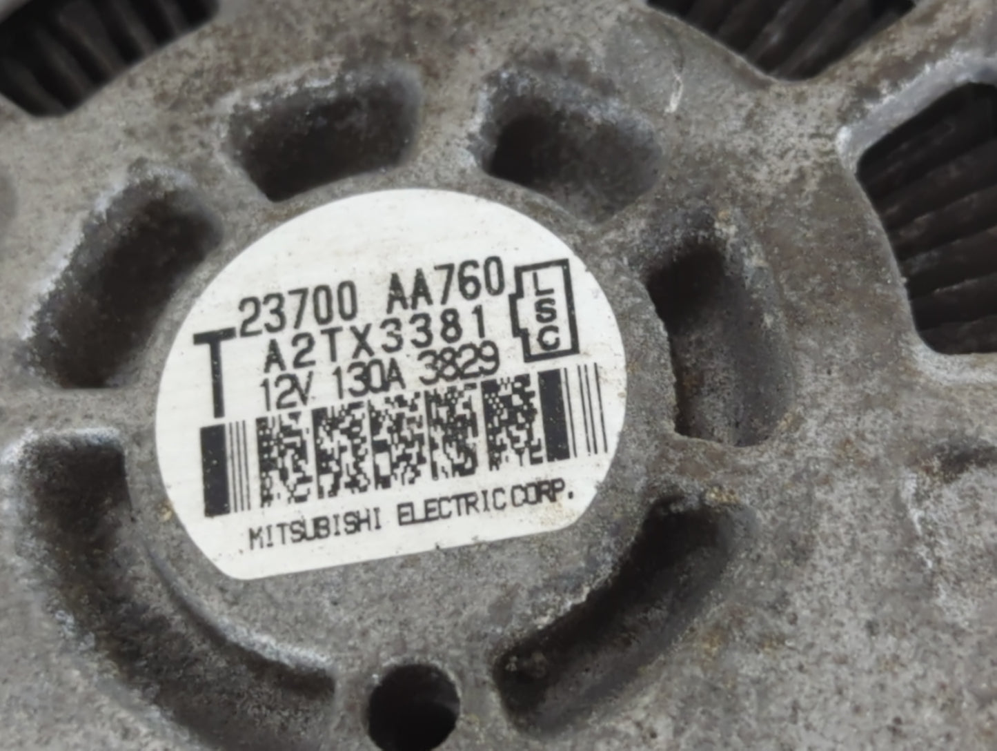 2017-2018 Subaru Forester Alternator Replacement Generator Charging Assembly Engine OEM P/N:23700 AA760 Fits Fits 2017 2018 