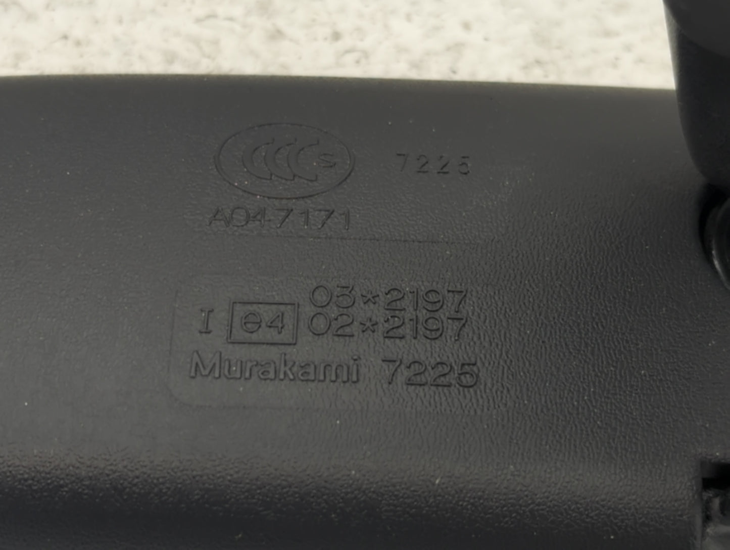 2014 Subaru Forester Interior Rear View Mirror Replacement OEM P/N:E4022197 Fits OEM Used Auto Parts - Oemusedautoparts1.com