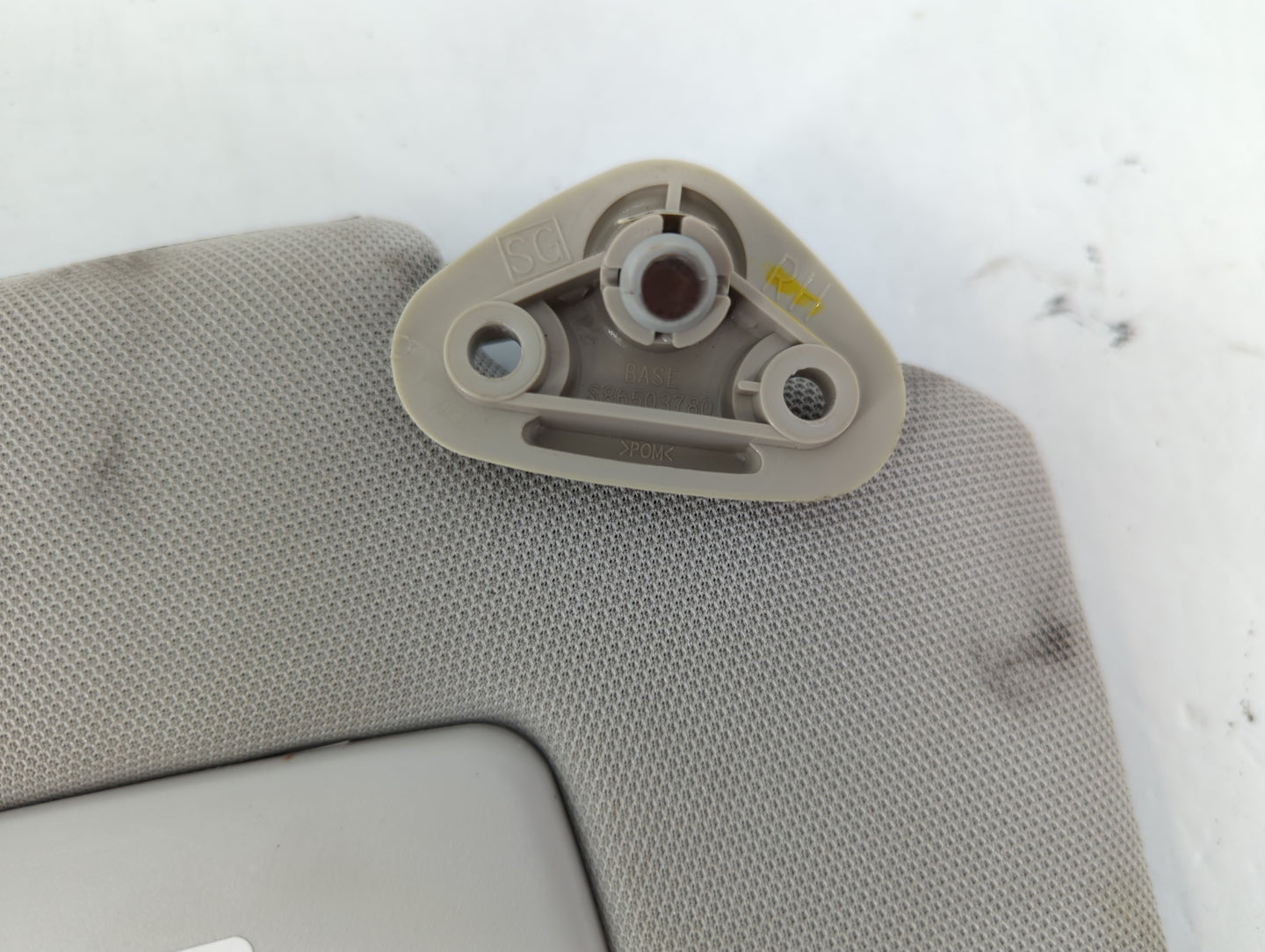 2014-2016 Subaru Forester Sun Visor Shade Replacement Passenger Right Mirror Fits Fits 2014 2015 2016 OEM Used Auto Parts - 