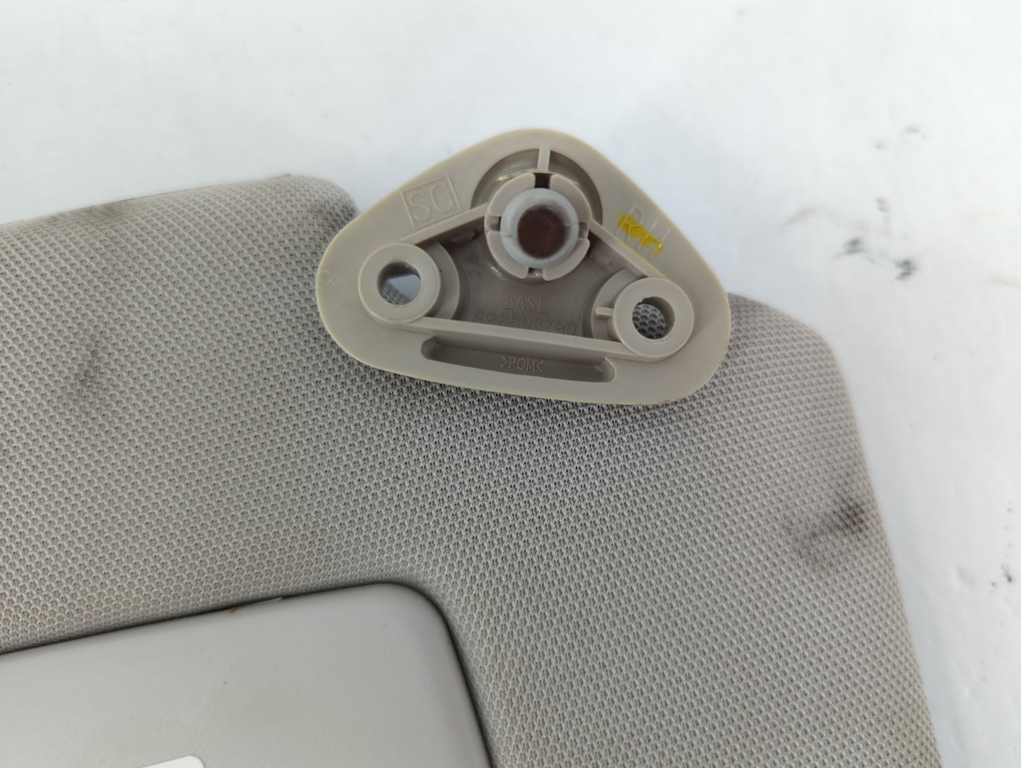 2014-2016 Subaru Forester Sun Visor Shade Replacement Passenger Right Mirror Fits Fits 2014 2015 2016 OEM Used Auto Parts - 
