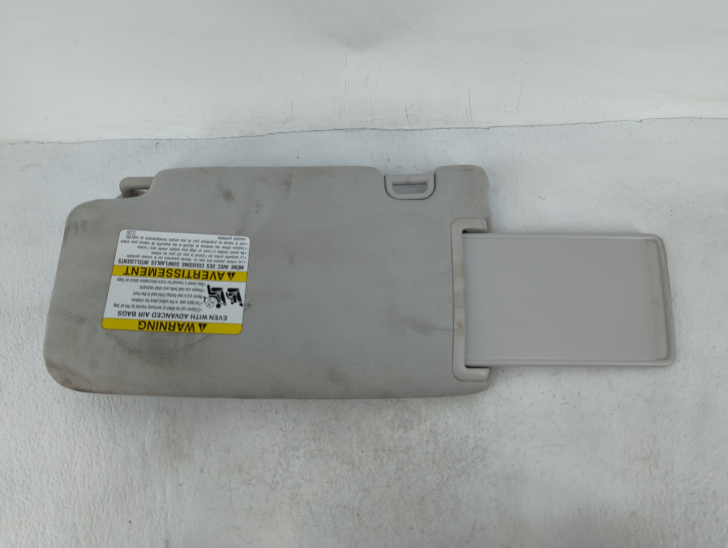 2014-2016 Subaru Forester Sun Visor Shade Replacement Passenger Right Mirror Fits Fits 2014 2015 2016 OEM Used Auto Parts - 