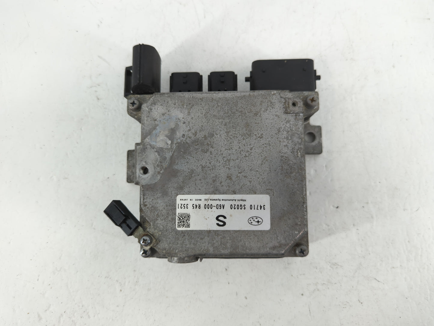 2014 Subaru Forester PCM Engine Control Computer ECU ECM PCU OEM P/N:A6D-000 R45 3521 34710 SG020 Fits OEM Used Auto Parts -