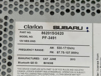2014 Subaru Forester Am Fm Cd Player Radio Receiver - Oemusedautoparts1.com