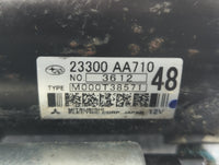 2014-2018 Subaru Forester Car Starter Motor Solenoid OEM P/N:23300 AA710 Fits OEM Used Auto Parts - Oemusedautoparts1.com