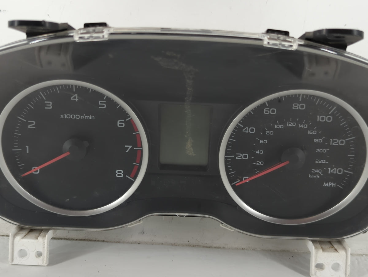 2014 Subaru Forester Instrument Cluster Speedometer Gauges P/N:85002SG030 Miles: Fits OEM Used Auto Parts - Oemusedautoparts