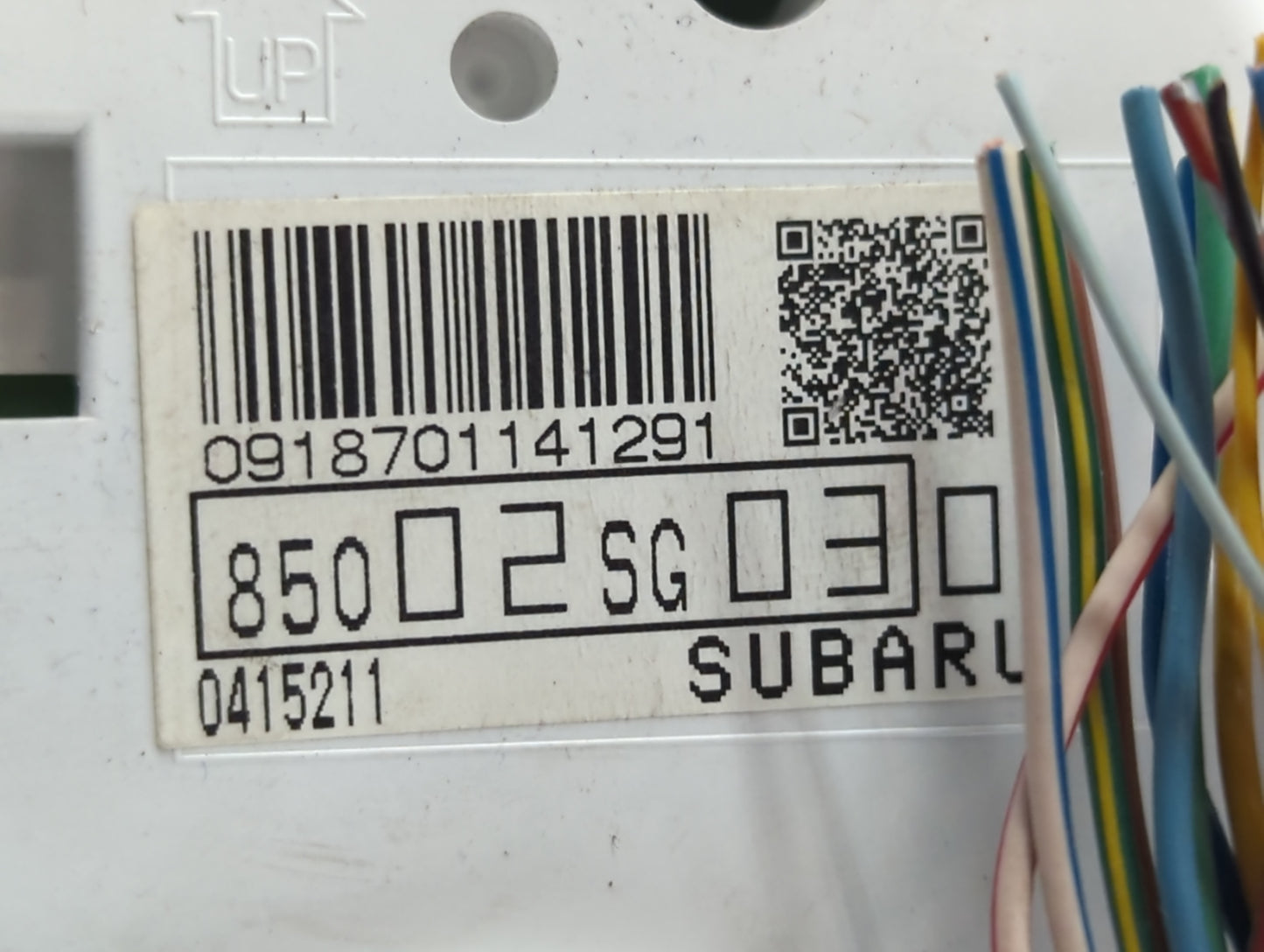 2014 Subaru Forester Instrument Cluster Speedometer Gauges P/N:85002SG030 Fits OEM Used Auto Parts - Oemusedautoparts1.com