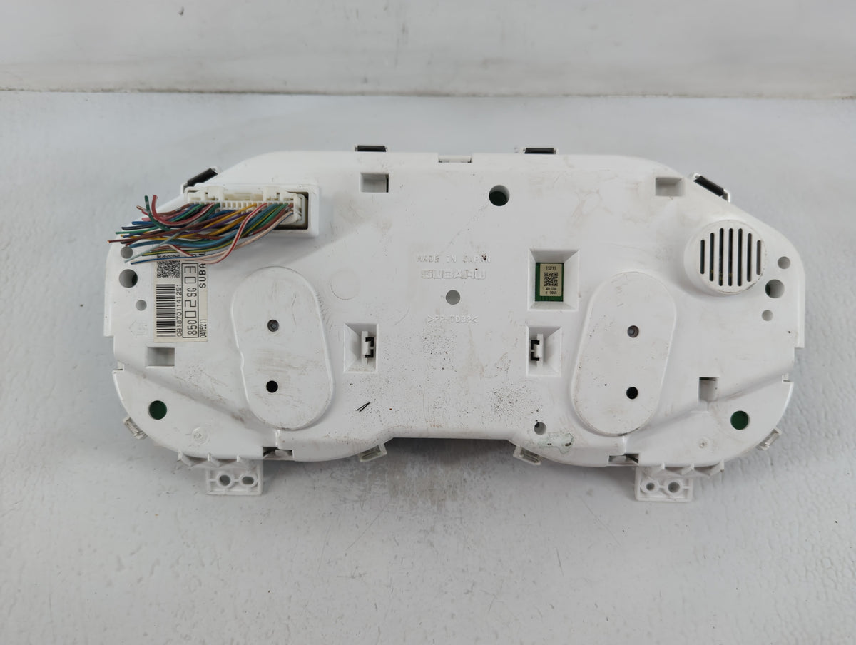 2014 Subaru Forester Instrument Cluster Speedometer Gauges P/N:85002SG030 Miles: Fits OEM Used Auto Parts - Oemusedautoparts