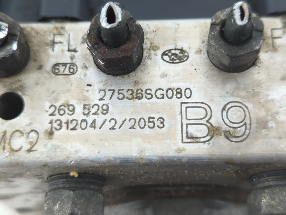 2014-2015 Subaru Forester Anti-Lock Brake ABS Pump Module Actuator OEM P/N:27536SG080 4218377, 265106452 Fits Fits 2014 2015