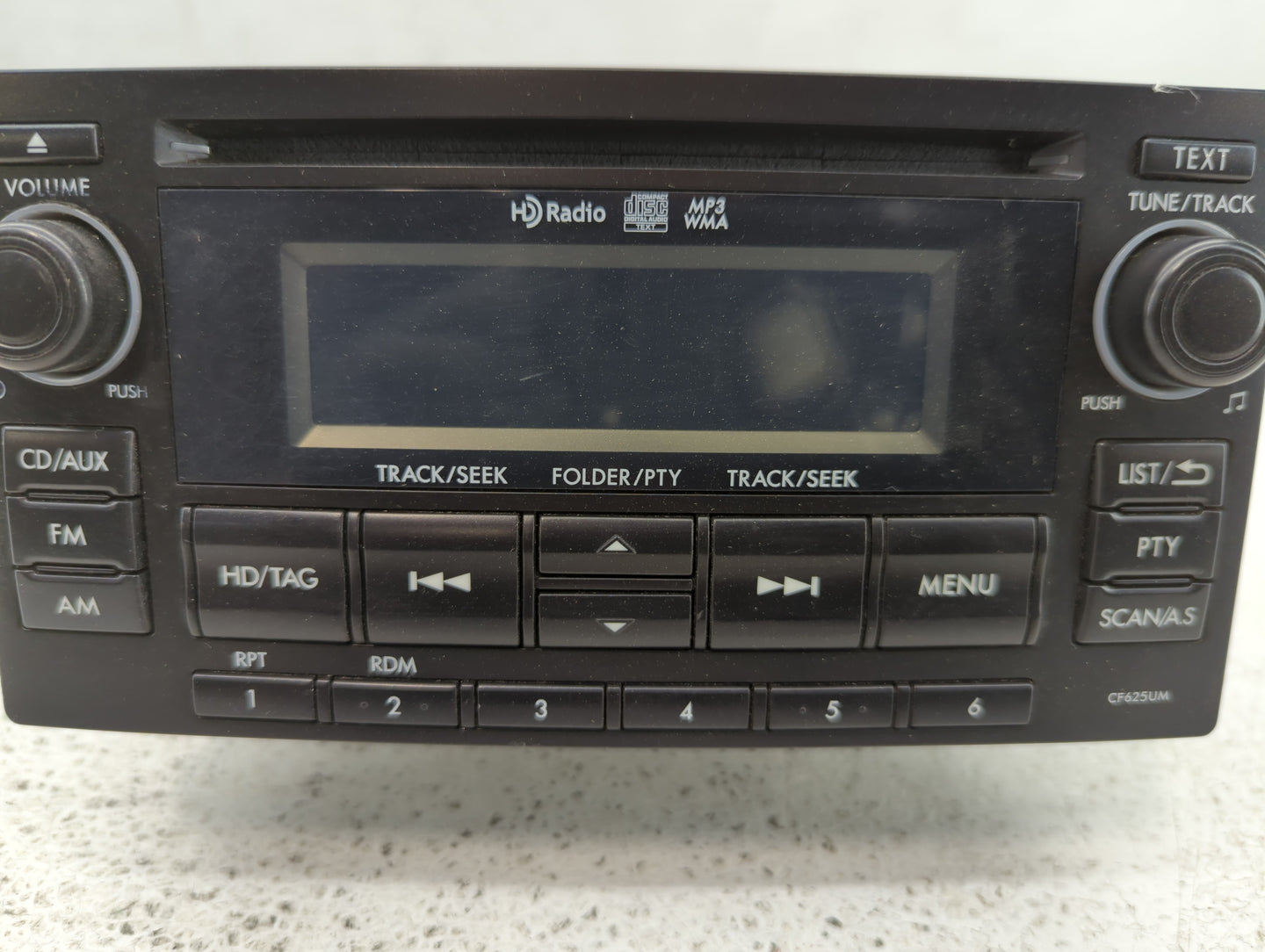 2014 Subaru Forester Radio AM FM Cd Player Receiver Replacement P/N:86201SG620 Fits OEM Used Auto Parts - Oemusedautoparts1.