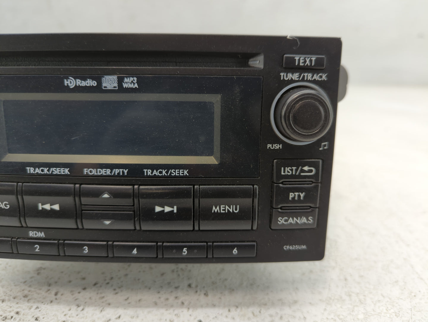 2014 Subaru Forester Radio AM FM Cd Player Receiver Replacement P/N:86201SG620 Fits OEM Used Auto Parts - Oemusedautoparts1.