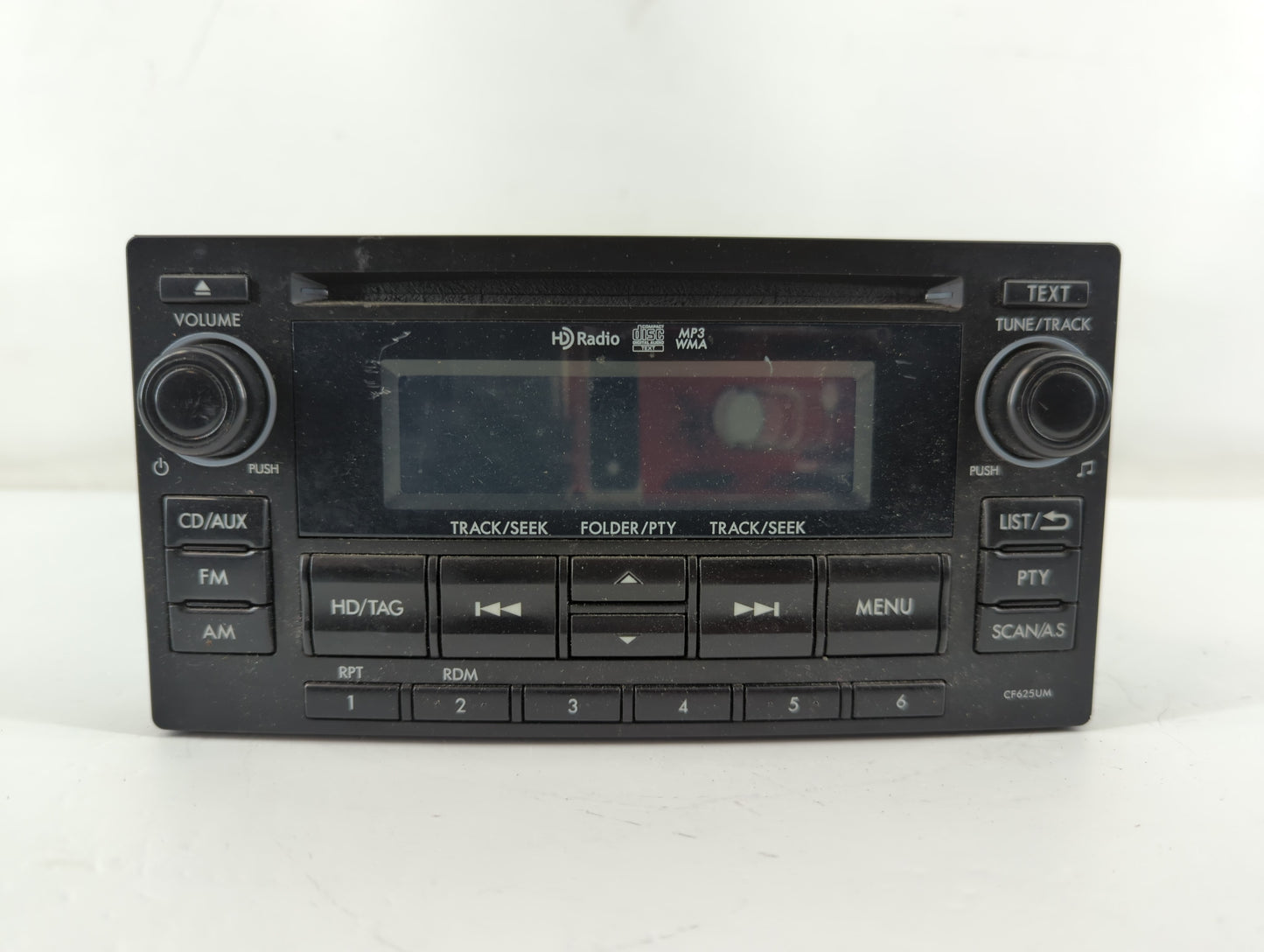 2014 Subaru Forester Radio AM FM Cd Player Receiver Replacement P/N:86201SG620 Fits OEM Used Auto Parts - Oemusedautoparts1.