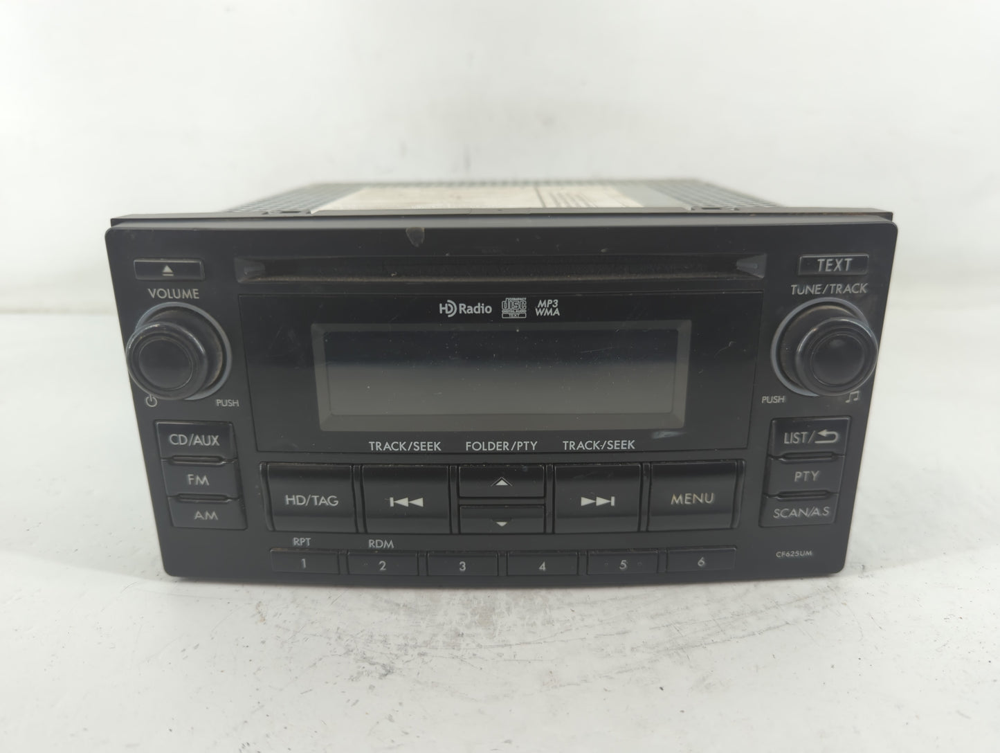 2014 Subaru Forester Radio AM FM Cd Player Receiver Replacement P/N:86201SG620 Fits OEM Used Auto Parts - Oemusedautoparts1.
