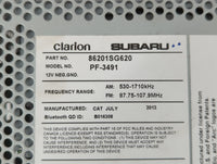 2014 Subaru Forester Am Fm Cd Player Radio Receiver - Oemusedautoparts1.com