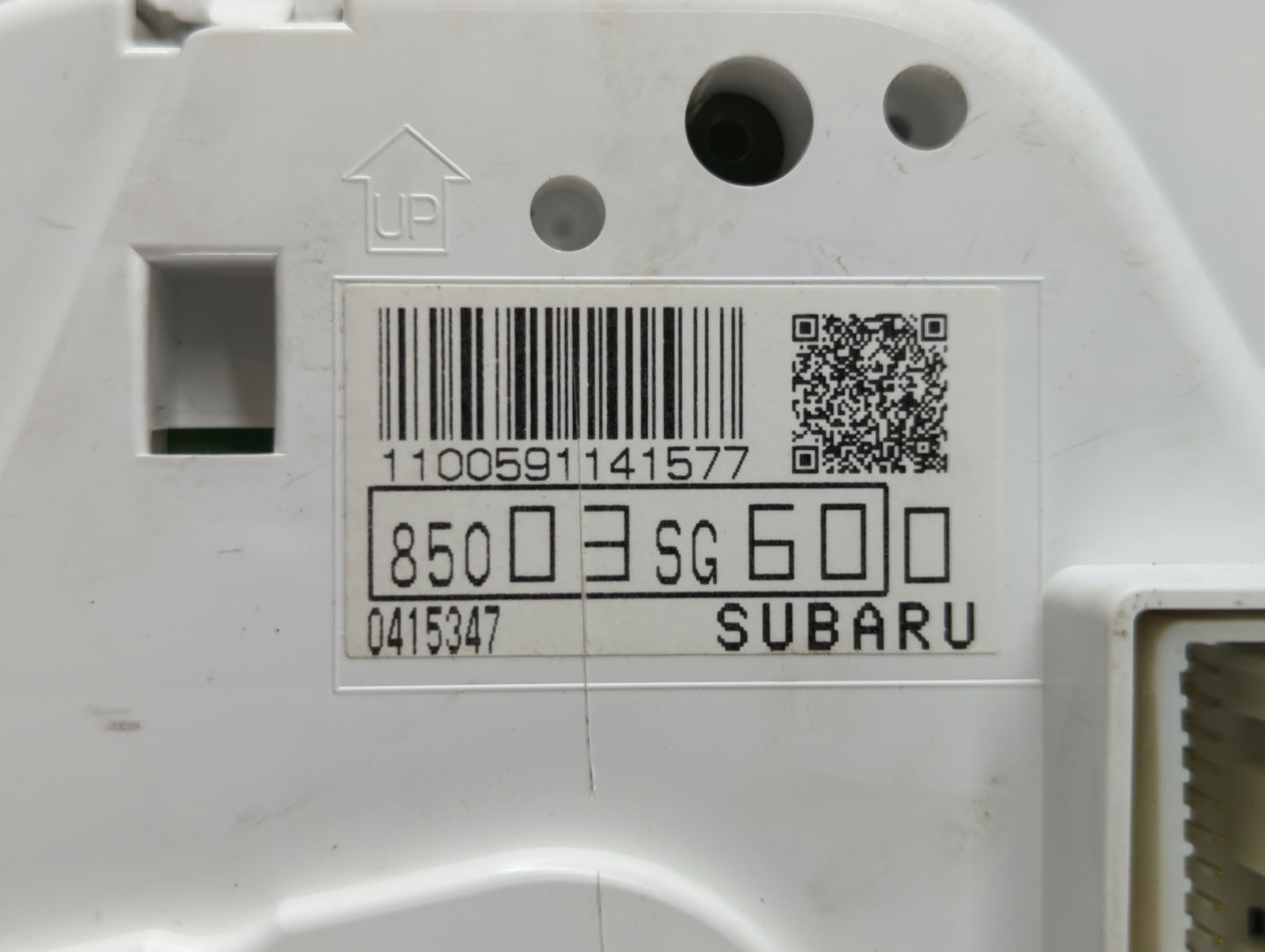 2014 Subaru Forester Instrument Cluster Speedometer Gauges P/N:0415347 85003SG600 Fits OEM Used Auto Parts - Oemusedautopart