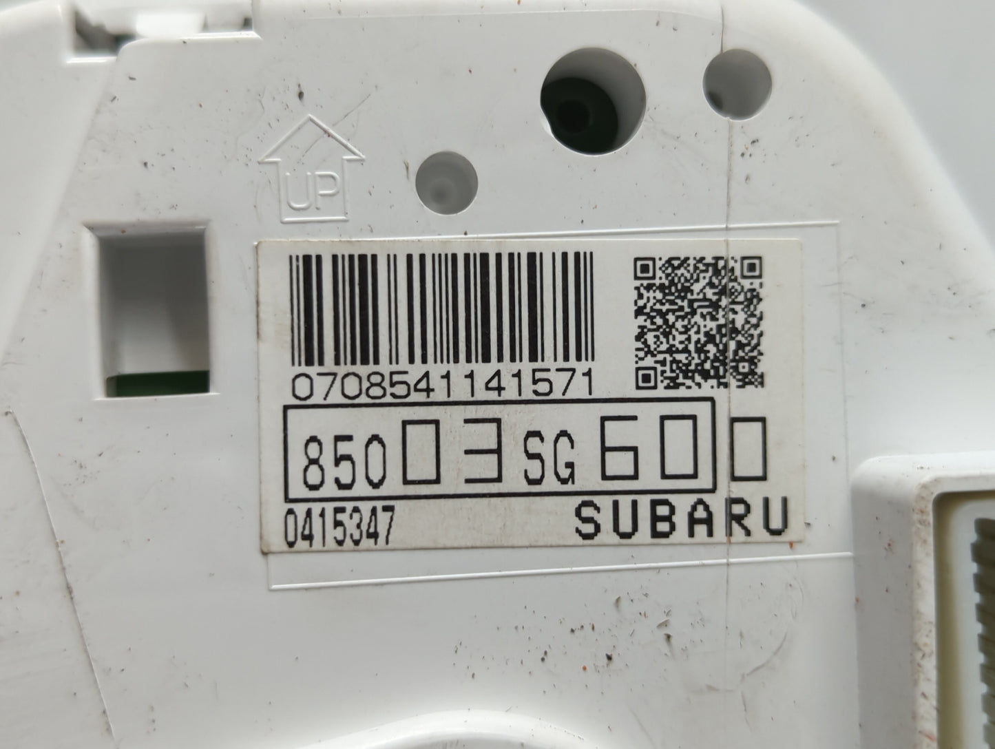 2014 Subaru Forester Instrument Cluster Speedometer Gauges P/N:0415347 85003SG600 Miles: Fits OEM Used Auto Parts - Oemuseda