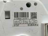 2014 Subaru Forester Instrument Cluster Speedometer Gauges P/N:0415347 85003SG600 Miles: Fits OEM Used Auto Parts - Oemuseda