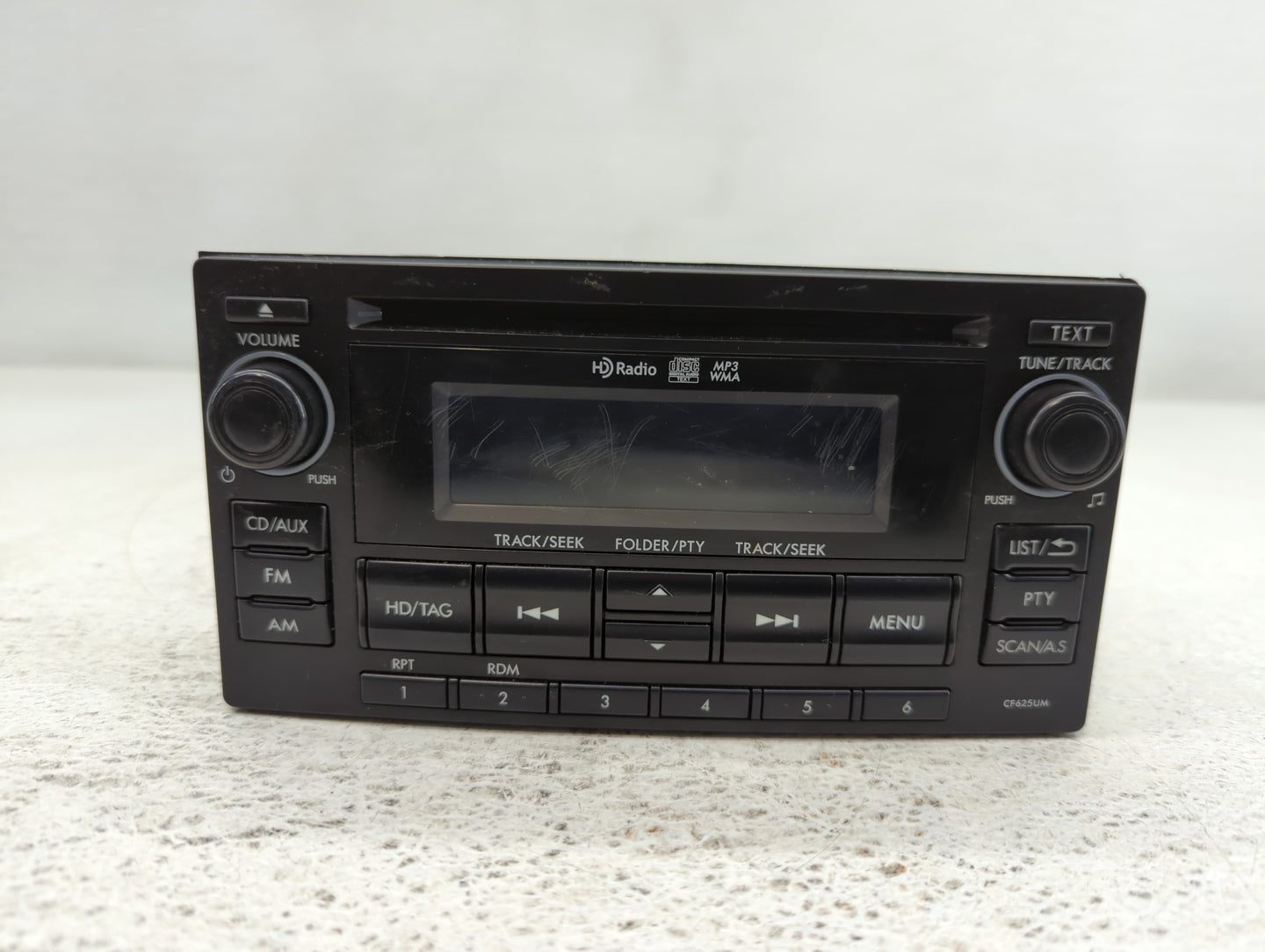 2014 Subaru Forester Radio AM FM Cd Player Receiver Replacement P/N:86201SG620 Fits OEM Used Auto Parts - Oemusedautoparts1.