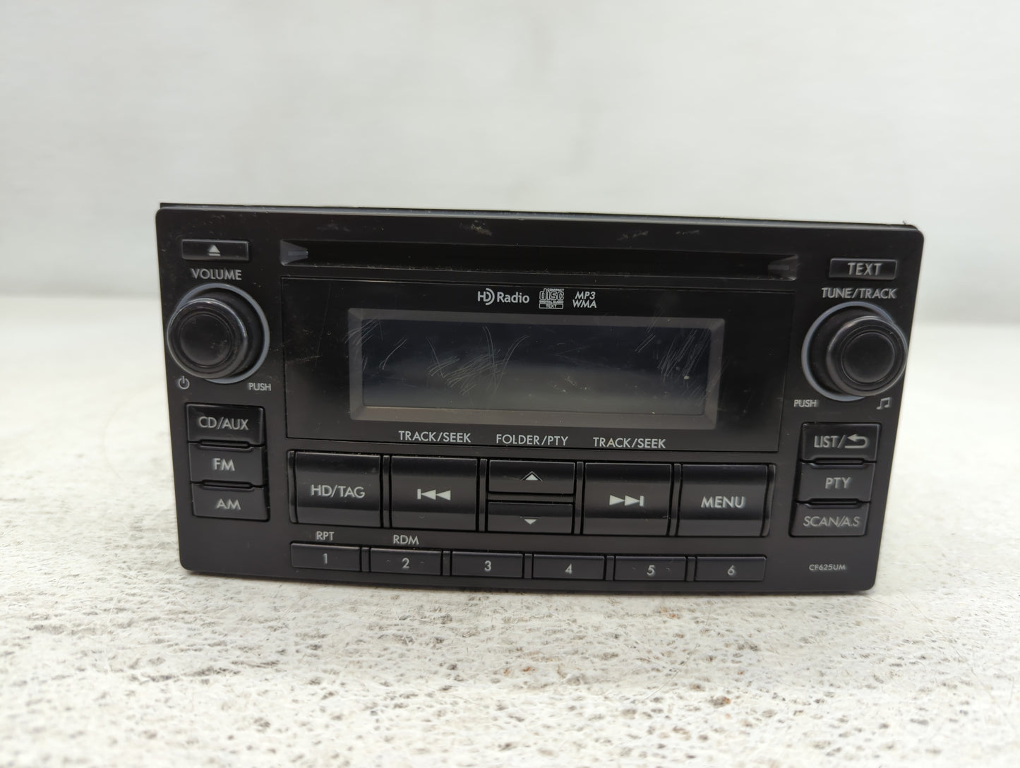 2014 Subaru Forester Radio AM FM Cd Player Receiver Replacement P/N:86201SG620 Fits OEM Used Auto Parts - Oemusedautoparts1.