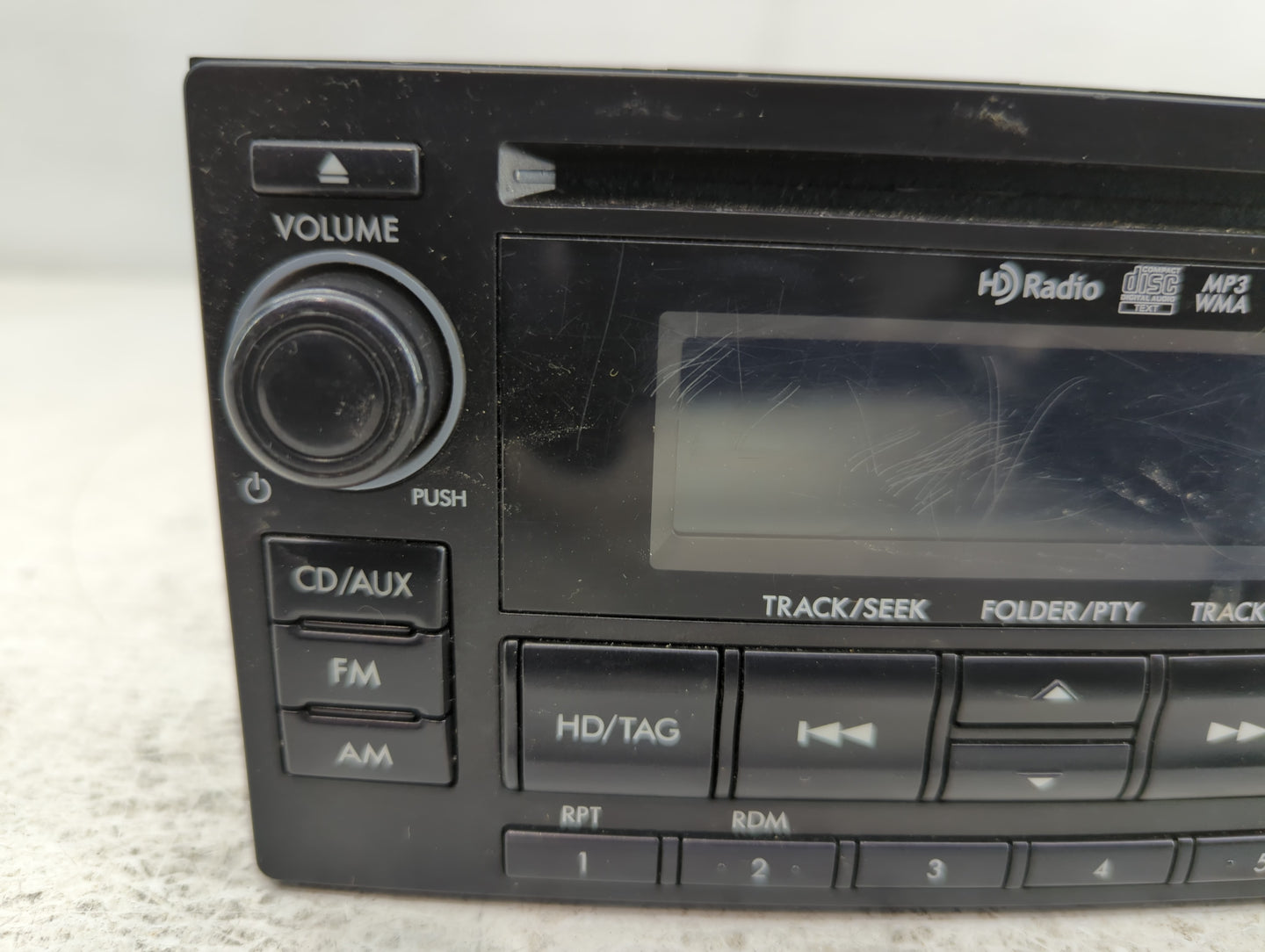 2014 Subaru Forester Radio AM FM Cd Player Receiver Replacement P/N:86201SG620 Fits OEM Used Auto Parts - Oemusedautoparts1.
