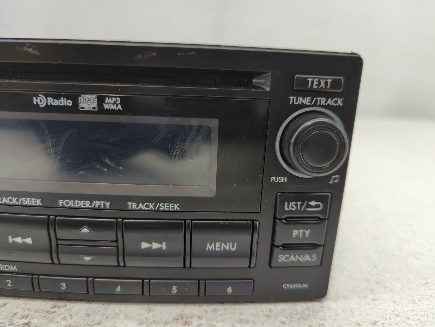 2014 Subaru Forester Radio AM FM Cd Player Receiver Replacement P/N:86201SG620 Fits OEM Used Auto Parts - Oemusedautoparts1.