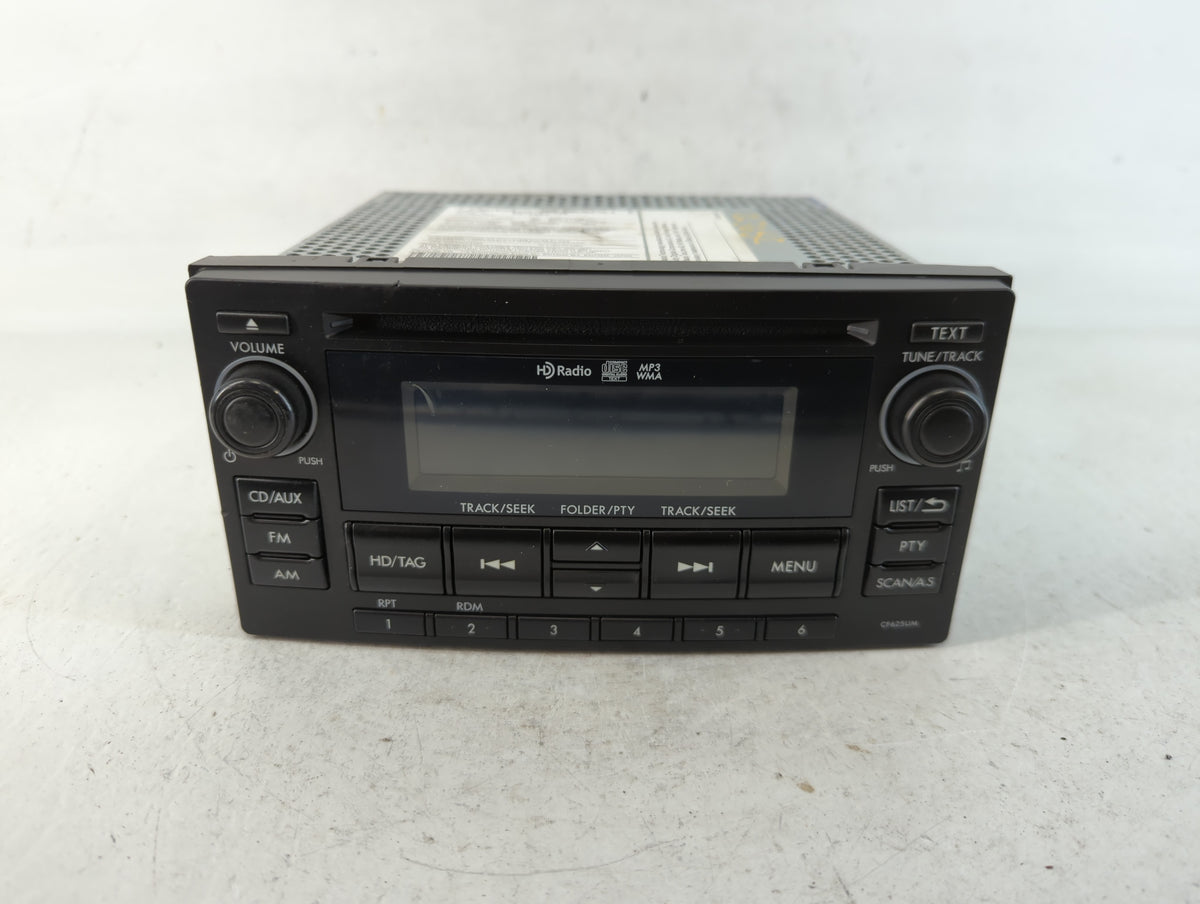 2014-2015 Subaru Forester Radio AM FM Cd Player Receiver Replacement P/N:PF-3491 86201SG620 Fits Fits 2014 2015 OEM Used Aut