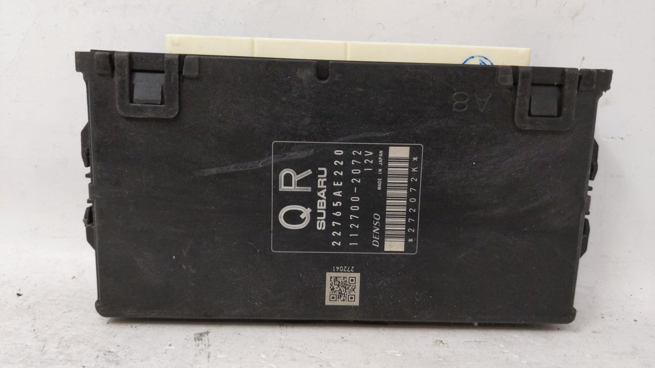 2014 Subaru Forester PCM Engine Control Computer ECU ECM PCU OEM P/N:22765AE220 Fits OEM Used Auto Parts - Oemusedautoparts1