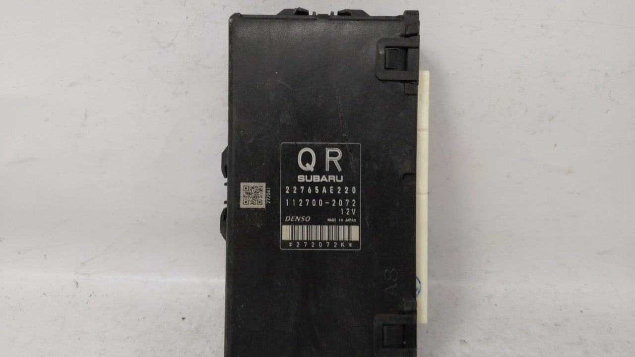 2014 Subaru Forester PCM Engine Control Computer ECU ECM PCU OEM P/N:22765AE220 Fits OEM Used Auto Parts - Oemusedautoparts1