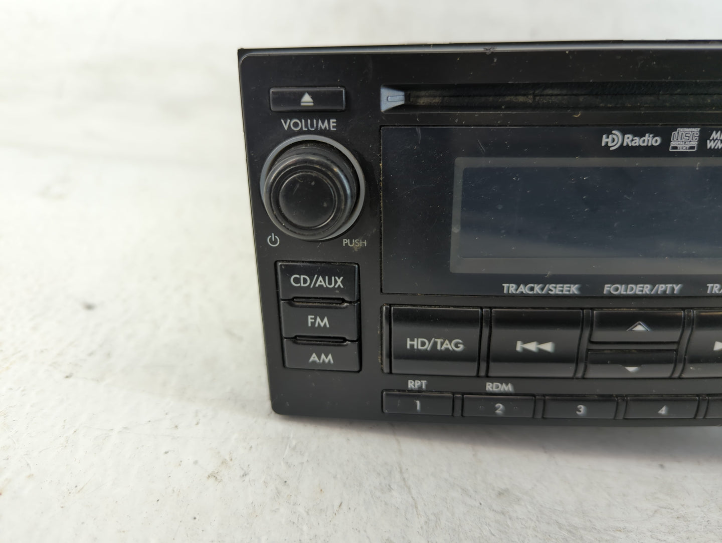 2014 Subaru Forester Radio AM FM Cd Player Receiver Replacement P/N:86201SG620 Fits OEM Used Auto Parts - Oemusedautoparts1.