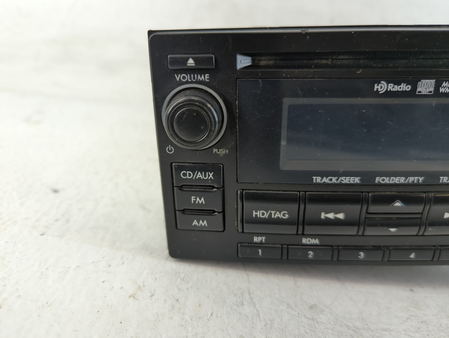 2014 Subaru Forester Radio AM FM Cd Player Receiver Replacement P/N:86201SG620 Fits OEM Used Auto Parts - Oemusedautoparts1.