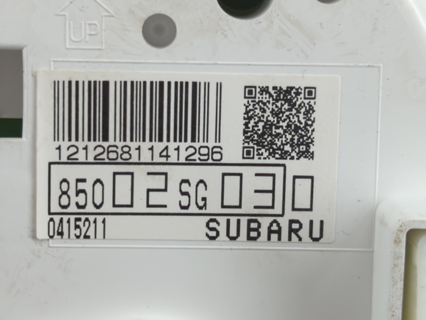 2015 Subaru Forester Instrument Cluster Speedometer Gauges P/N:0415211 85002SG03 Miles: Fits OEM Used Auto Parts - Oemusedau