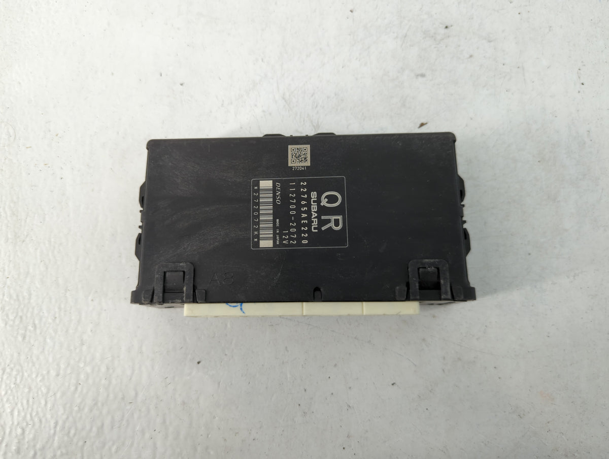 2014 Subaru Forester PCM Engine Control Computer ECU ECM PCU OEM P/N:22765AE220 112700-2072 OEM Used Auto Parts - Oemusedaut