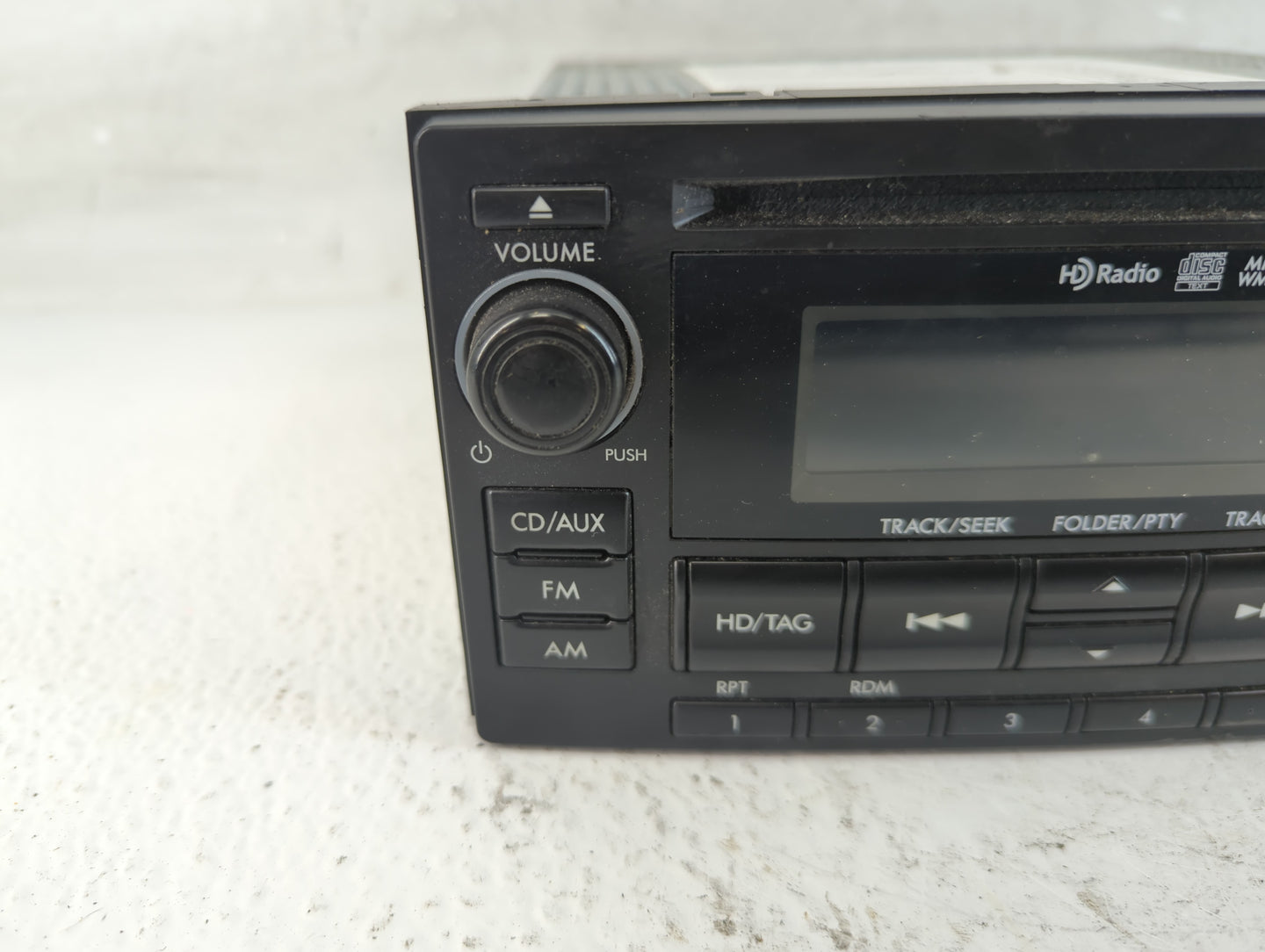 2014 Subaru Forester Radio AM FM Cd Player Receiver Replacement P/N:86201SG620 Fits OEM Used Auto Parts - Oemusedautoparts1.