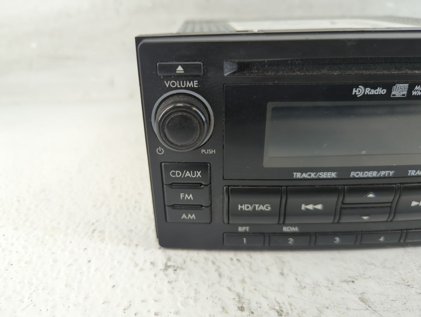 2014 Subaru Forester Radio AM FM Cd Player Receiver Replacement P/N:86201SG620 Fits OEM Used Auto Parts - Oemusedautoparts1.