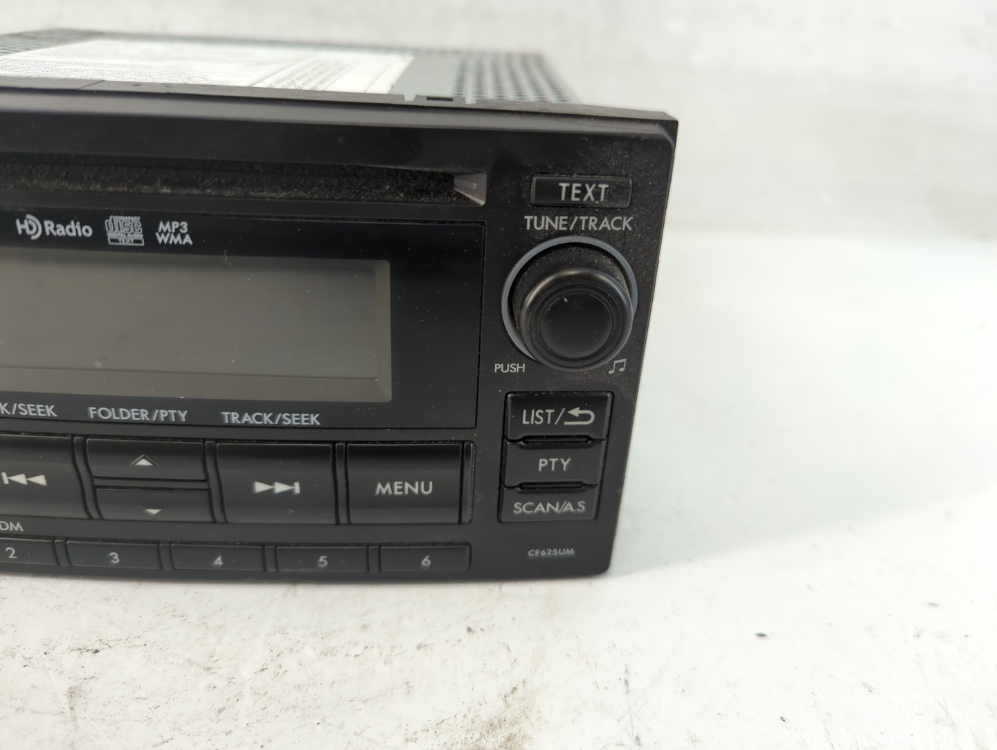 2014 Subaru Forester Radio AM FM Cd Player Receiver Replacement P/N:86201SG620 Fits OEM Used Auto Parts - Oemusedautoparts1.