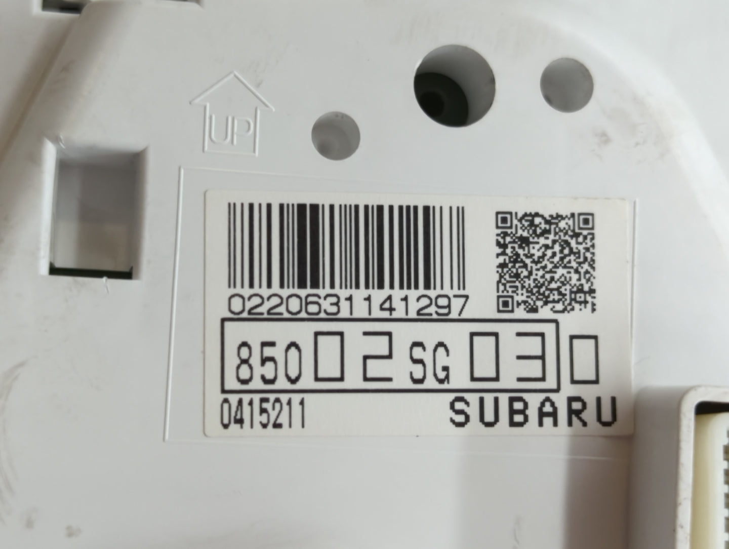 2014 Subaru Forester Instrument Cluster Speedometer Gauges P/N:85002SG030 Fits OEM Used Auto Parts - Oemusedautoparts1.com