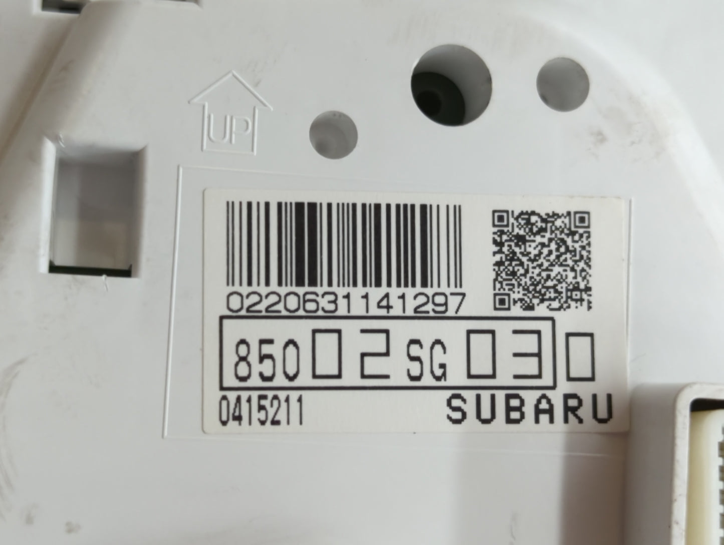 2014 Subaru Forester Instrument Cluster Speedometer Gauges P/N:85002SG030 Fits OEM Used Auto Parts - Oemusedautoparts1.com