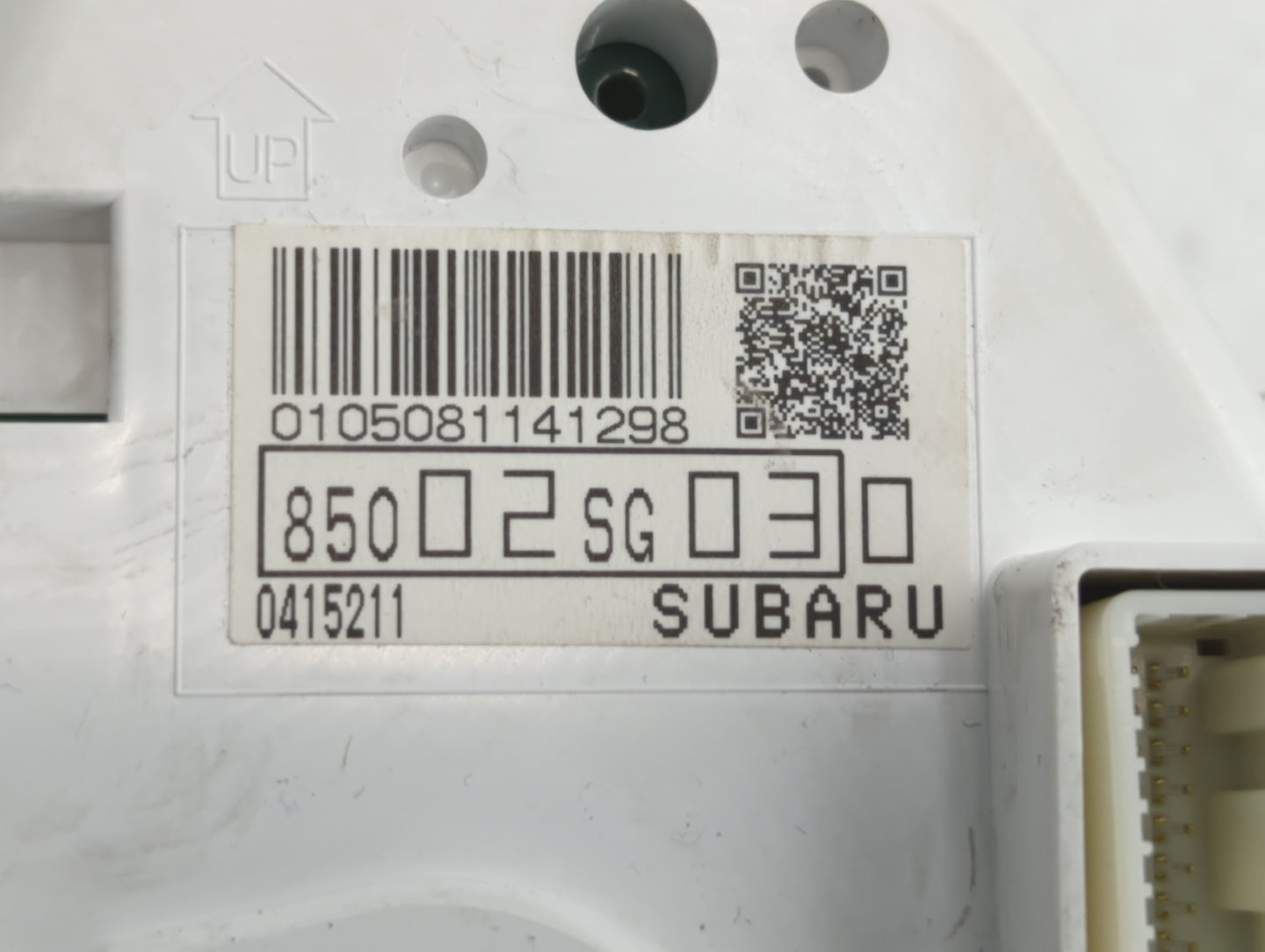 2014 Subaru Forester Instrument Cluster Speedometer Gauges P/N:85002SG030 Fits OEM Used Auto Parts - Oemusedautoparts1.com