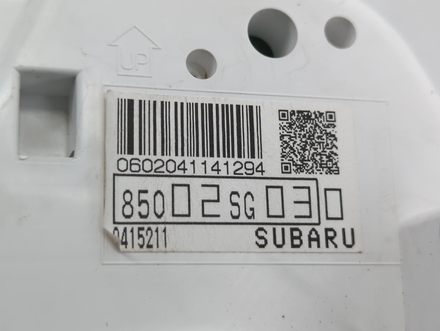 2014 Subaru Forester Instrument Cluster Speedometer Gauges P/N:85002SG030 Fits OEM Used Auto Parts - Oemusedautoparts1.com