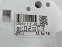 2014 Subaru Forester Instrument Cluster Speedometer Gauges P/N:85002SG030 Fits OEM Used Auto Parts - Oemusedautoparts1.com