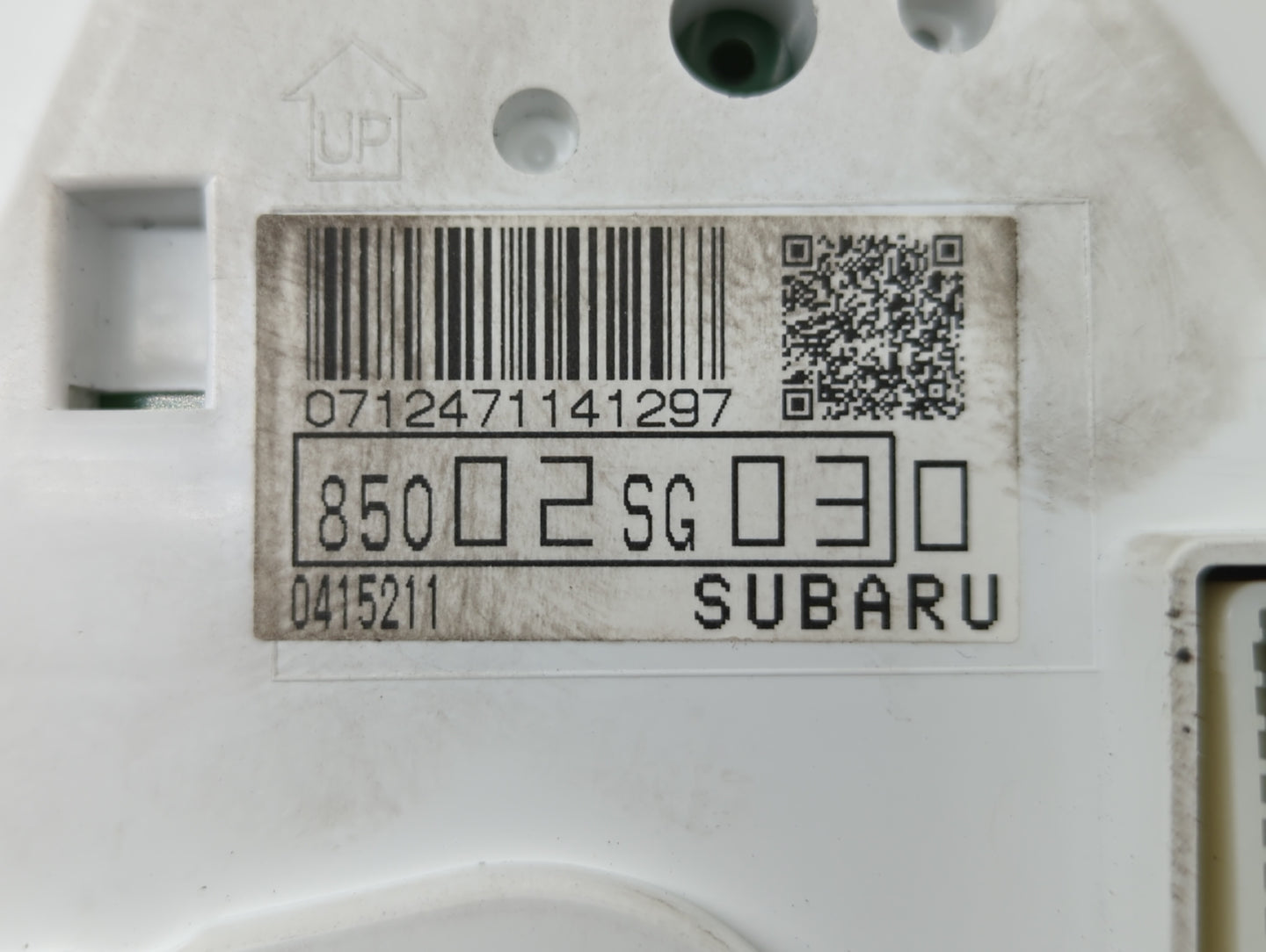 2014 Subaru Forester Instrument Cluster Speedometer Gauges P/N:85002SG030 Fits OEM Used Auto Parts - Oemusedautoparts1.com