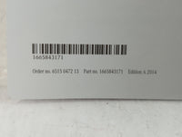 2014 Subaru Gl Owners Manual Book Guide P/N:1665843171 OEM Used Auto Parts - Oemusedautoparts1.com