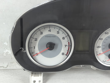 2014 Subaru Impreza Instrument Cluster Speedometer Gauges P/N:850 12FJ510 Fits OEM Used Auto Parts