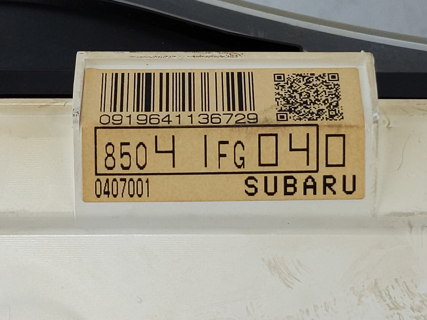 2012-2014 Subaru Impreza Instrument Cluster Speedometer Gauges P/N:85041FG040 Fits Fits 2012 2013 2014 OEM Used Auto Parts -