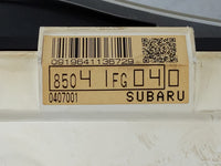2012-2014 Subaru Impreza Instrument Cluster Speedometer Gauges P/N:85041FG040 Fits Fits 2012 2013 2014 OEM Used Auto Parts -