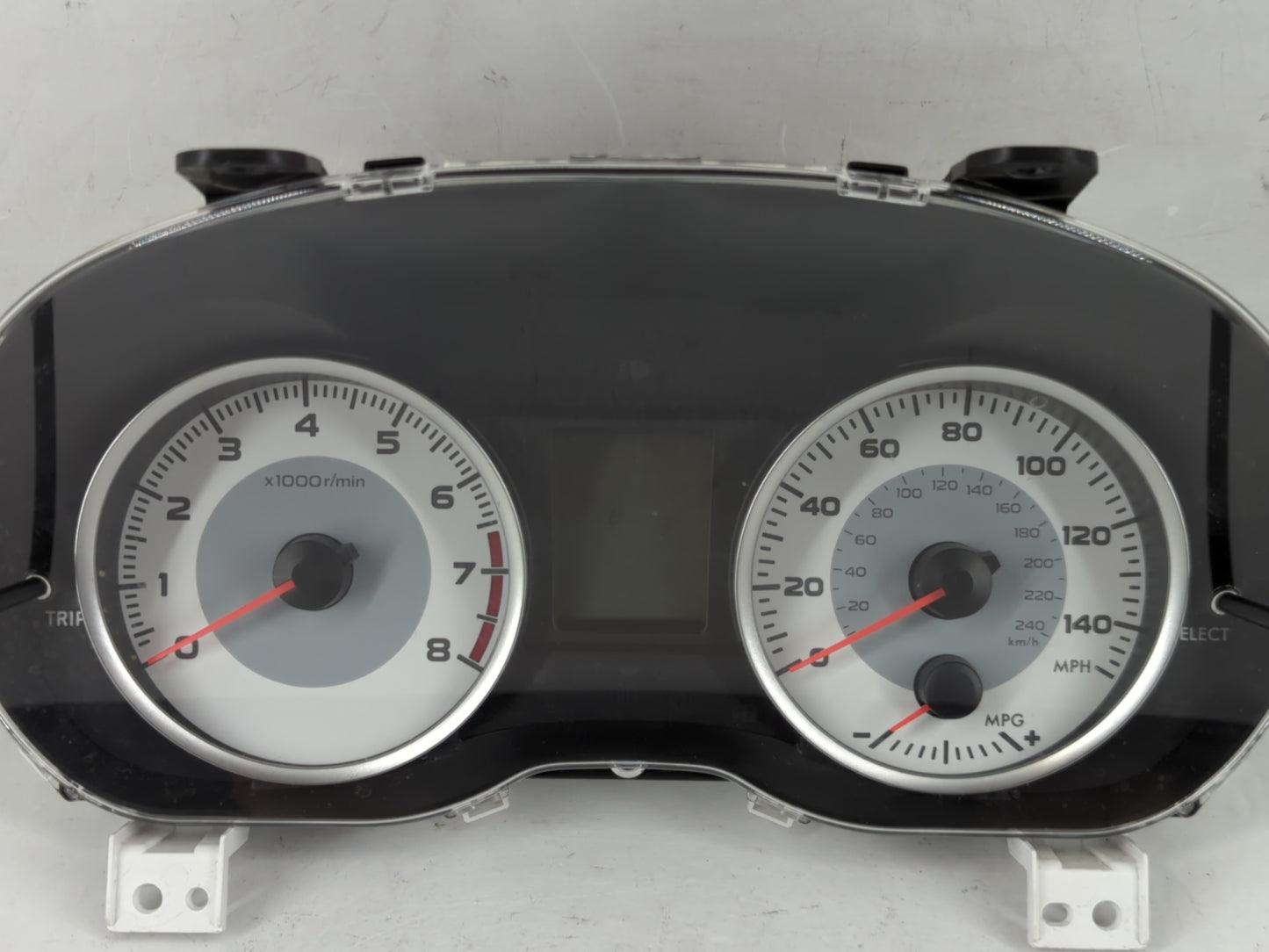 2014 Subaru Impreza Instrument Cluster Speedometer Gauges P/N:850 12FJ510 Fits OEM Used Auto Parts - Oemusedautoparts1.com