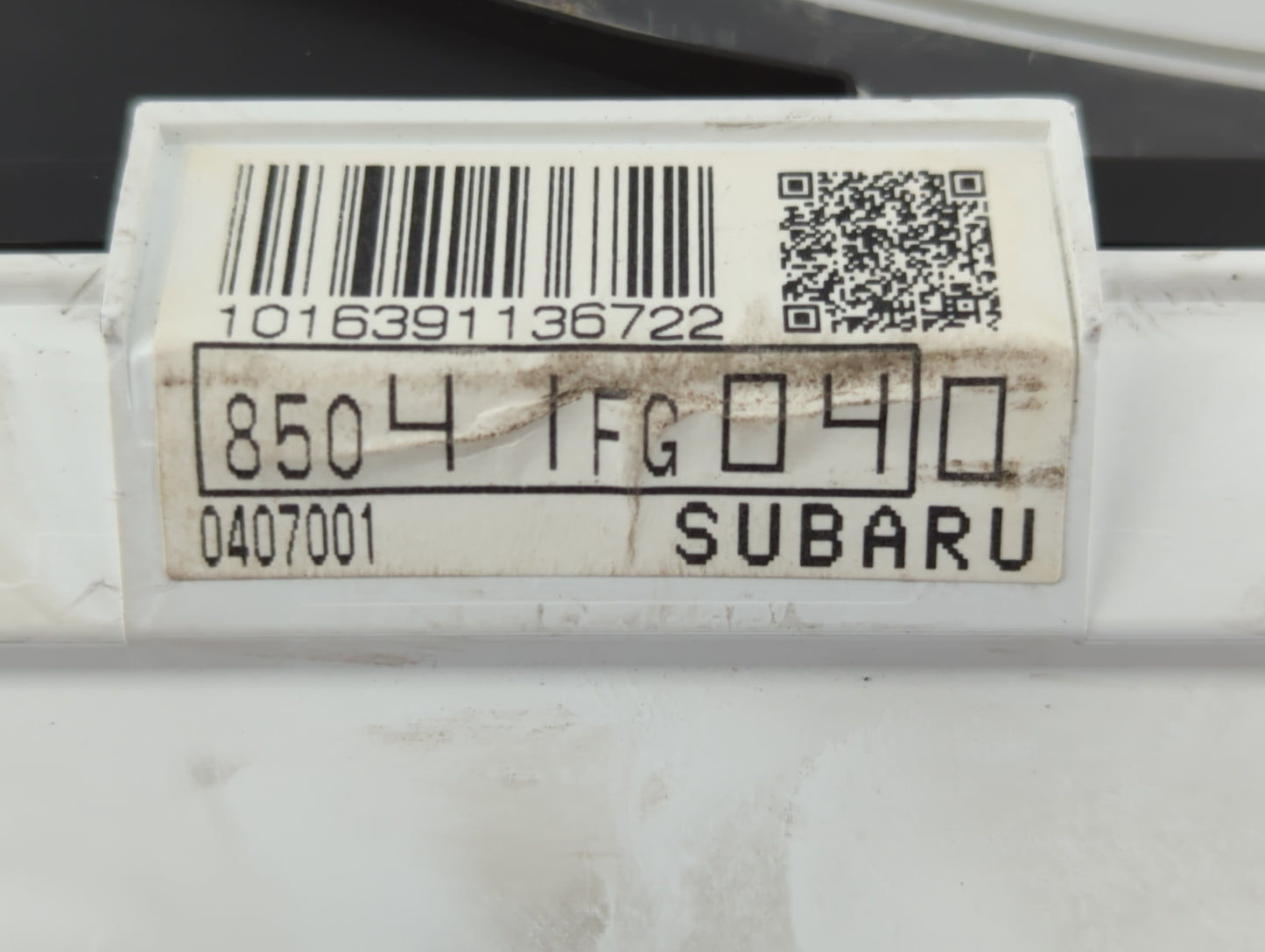 2012-2014 Subaru Impreza Instrument Cluster Speedometer Gauges P/N:85041FG040 Fits Fits 2012 2013 2014 OEM Used Auto Parts -